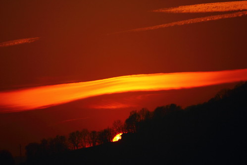 sunset red sky italy sun tramonto biella fuoco graglia elvo