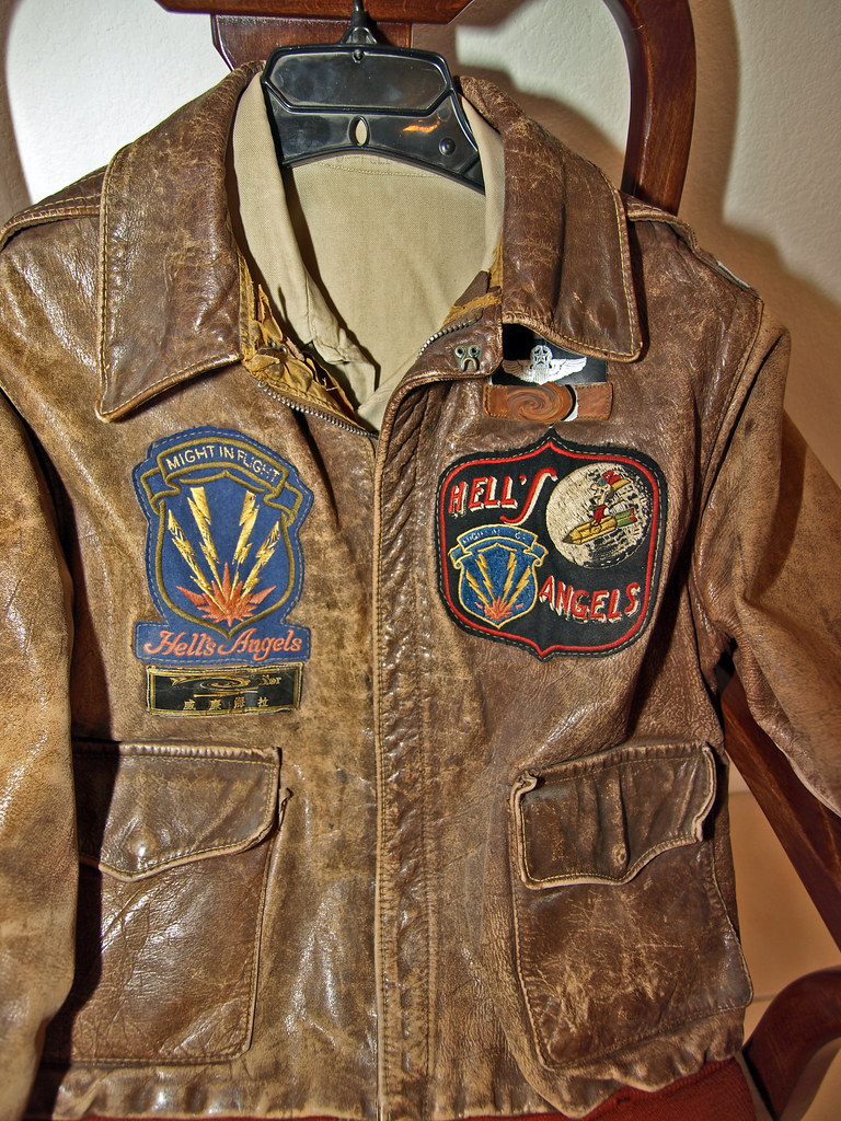 WWII Hell's Angel's Bomber jacket