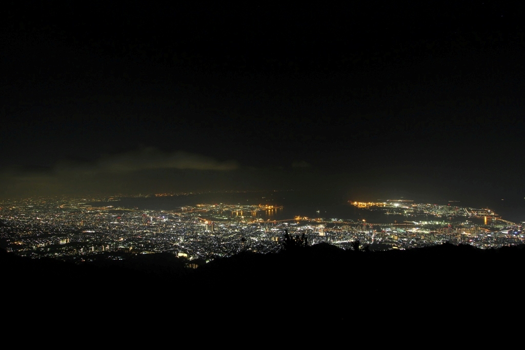 Rokkosan Night View Photo (2)