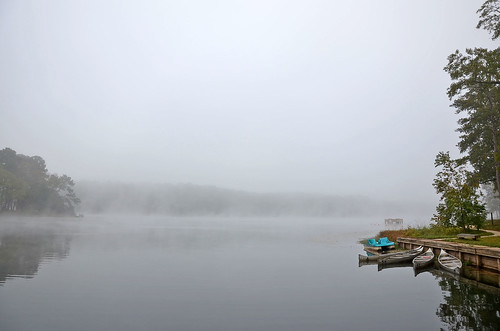 park lake water fog landscape photography nikon huntsville tx canoe huntsvillestatepark lakeraven d7000