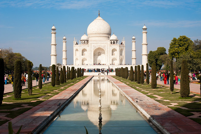 Taj Mahal, Agra, India, 2012