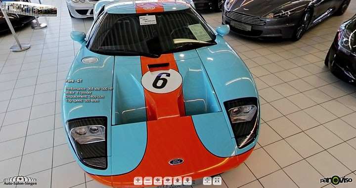 Ford GT_500 hp_Top speed 305 km