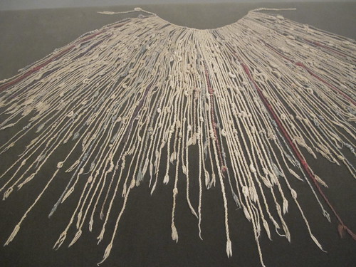 A Quipu (at Los Angeles County Museum of Art). Photo by Lynn Dombrowski. 