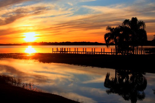 sunset lake florida alligatorlake osceolacounty