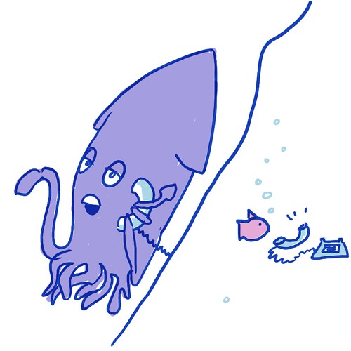Squid on Phone