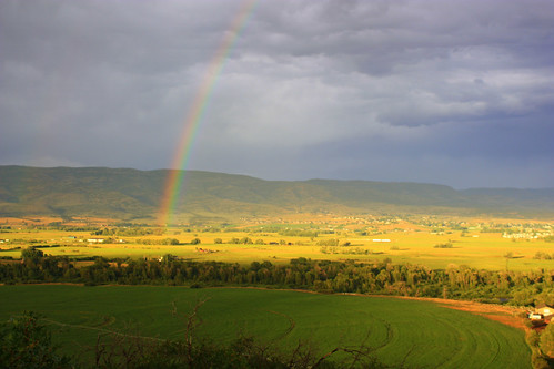 summer usa rain weather landscape utah rainbow ut colorful day farm country midway hebervalley 2010 wasatchcounty