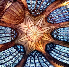 Hypnotic gothic dome, York Minster chapter house #Photosynth photo