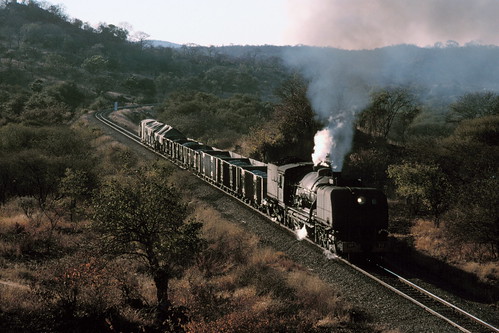 railway steam zimbabwe kodachrome 16a garratt nrz