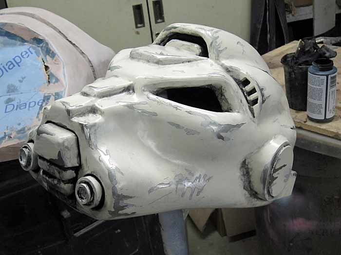 SM Terminator Helmet Blackwashed
