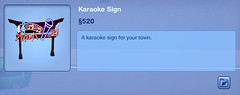 Karaoke Sign