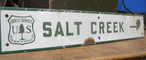 Salt Creek Sign