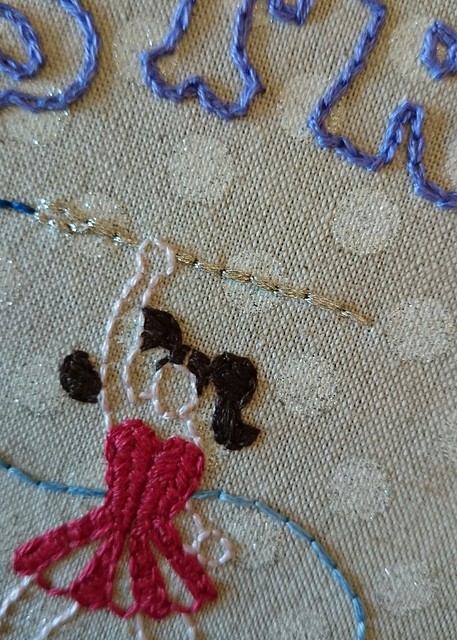 Mistress of Mess Embroidery Detail