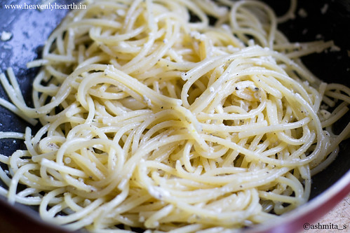 Spaghetti with Lemon and Olive Oil Spaghetti Al Limone