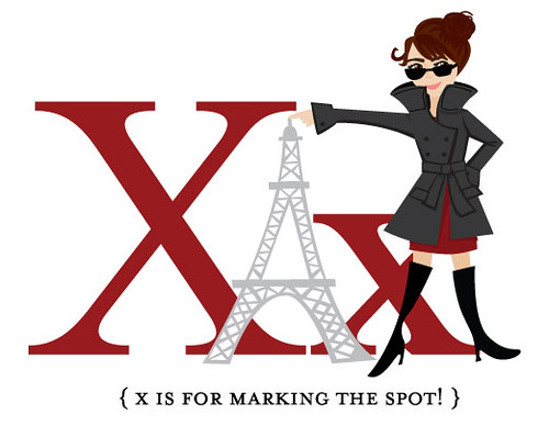X is for Momster in Paris...