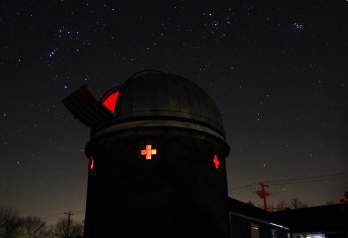 Custer Observatory on a Saturday Night