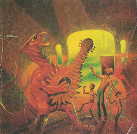 "Dinosaur Rock" cover art detail