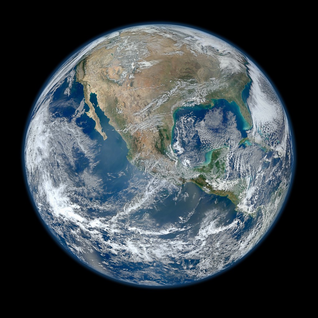 Earth: Blue Marble 2012, Western Hemisphere