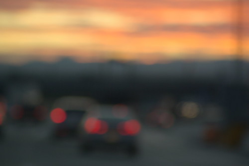 cars colors skyline sunrise traffic taillights sooc justpentax