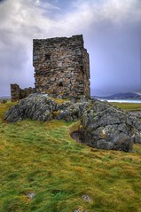 CARRICKABRAGHEY CASTLE, ISLE OF DOAGH, INISHOWEN, CO DONEGAL, IRELAND.
