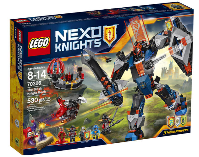 LEGO Nexo Knights 70326 The Black Knight Mech box