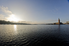 Stockholm's bay viewed from Riddarholmen