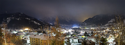 salzburg night austria panoramic stjohannimpongau sporthotel alpenland