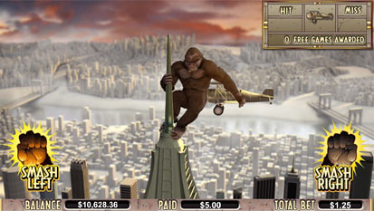 King Kong bonus game