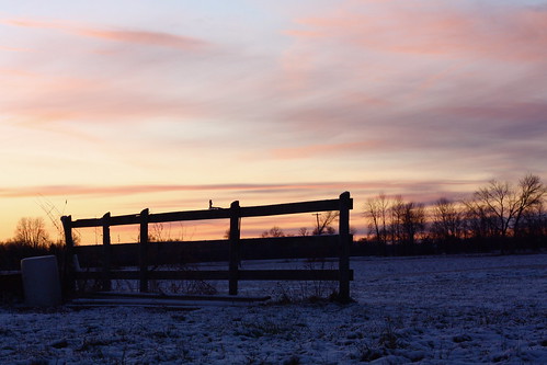 winter sunset canada 365