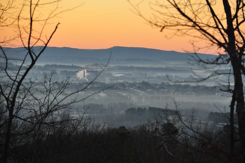 morning usa mist mountains sunrise virginia blacksburg d90 sooc