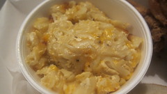 mac & cheese at curly's fried chicken