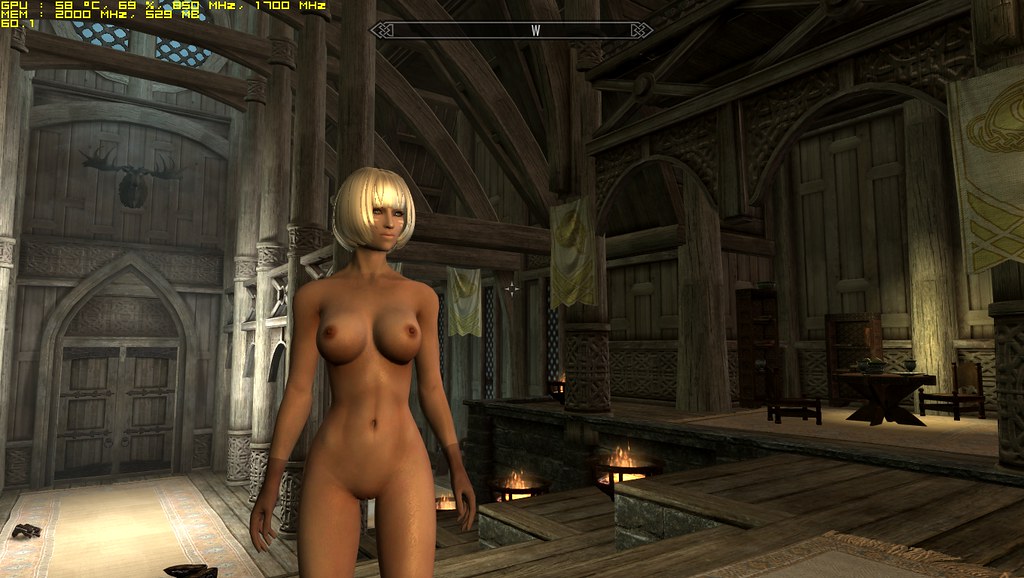 I'm using another Nude mod and overwrite this (younger race) mod. 