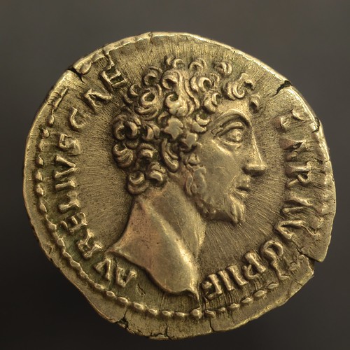 Marcus Aurelius Denarius Obv.