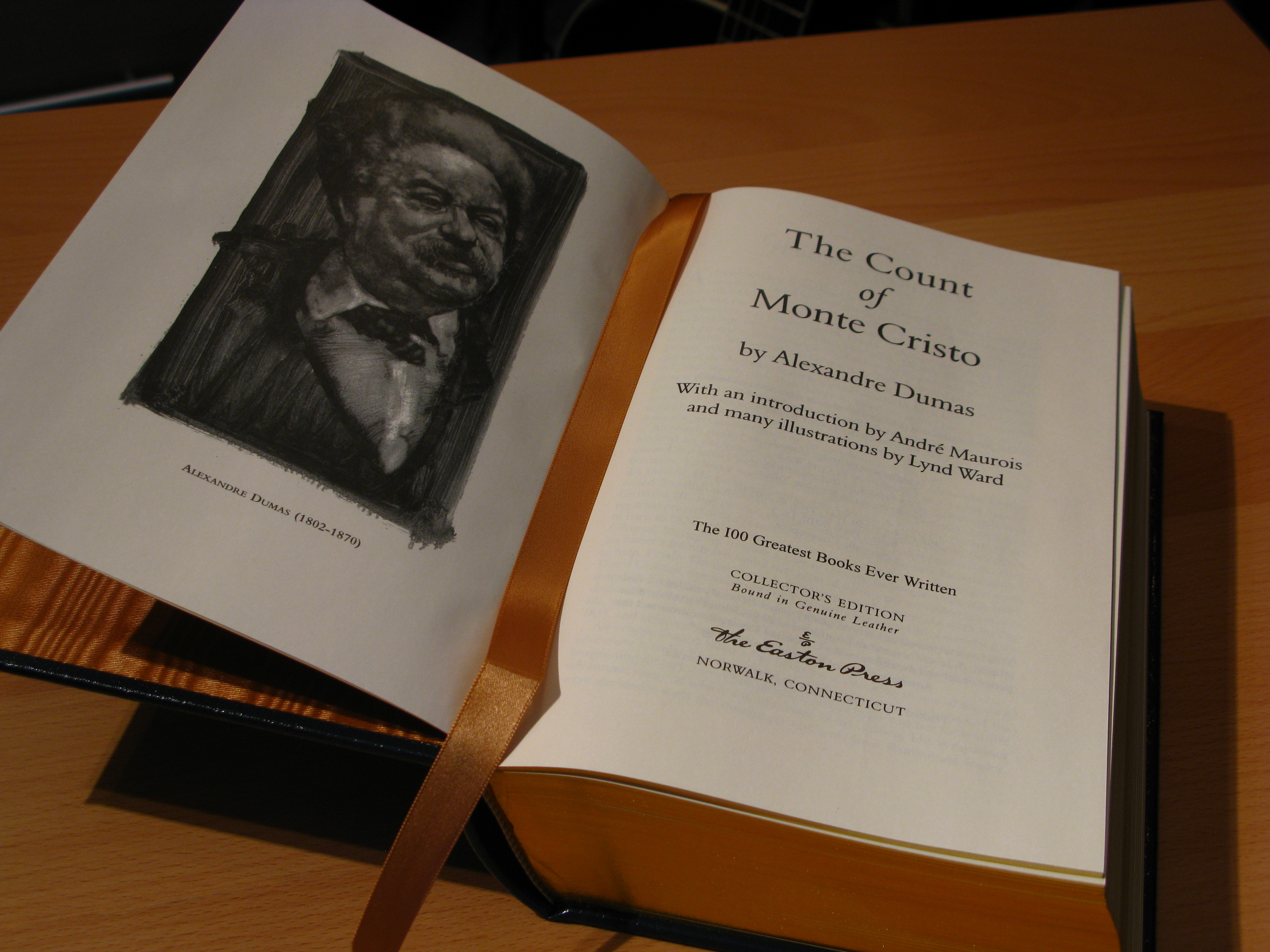 Alexandre Dumas - The Count of Monte Cristo - Easton Press Edition