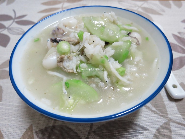 絲瓜海鮮魚粥