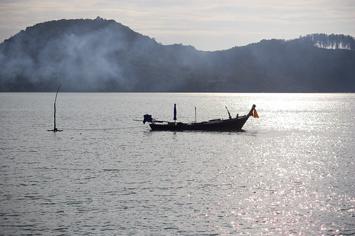 Boat at Chalong Bay