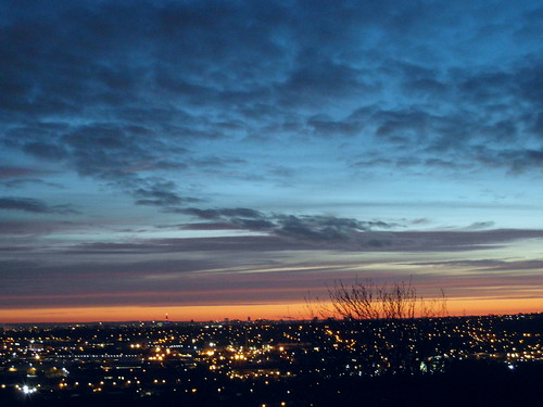 sky clouds sunrise lights birmingham