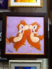 Fun Painting of Chip 'N Dale