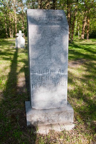 unitedstatesofamerica northdakota carpenter cemeterygravemarker jensonline johnarndtjenson