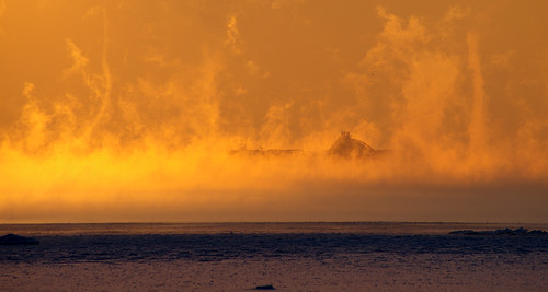 winter sunset sea sun estonia ship pentax steam meri eesti aur talv päike laev k7 harjumaa loojang viimsi pentaxk7 4022012 auravmeri laevasiluett