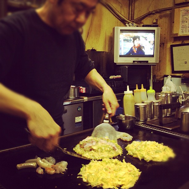 Okonomiyaki time!