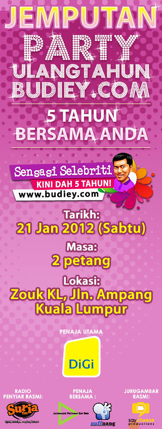 Banner Promo Party Budiey 5