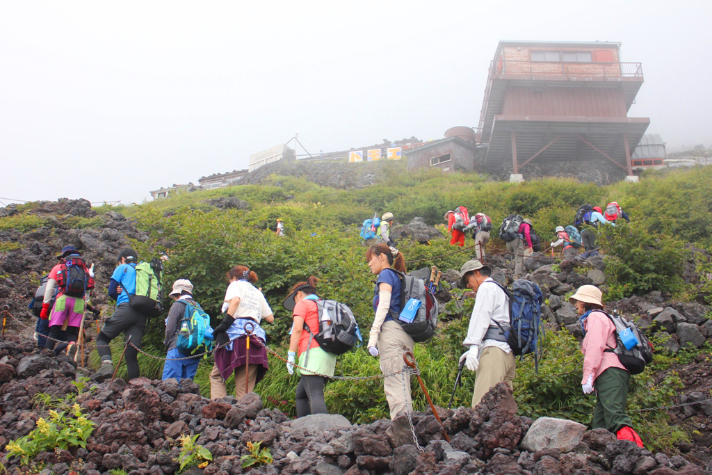 Mt. Fuji experience report (Yoshida route) Part1 (18)