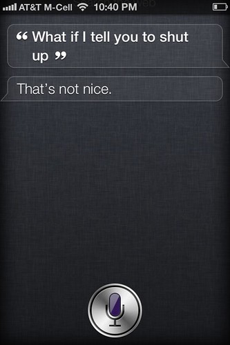 Oh, Siri.
