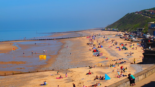 sea summer england beach coast sand holidays norfolk lazydays cromer