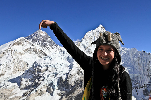 Naomi Summiting Everest