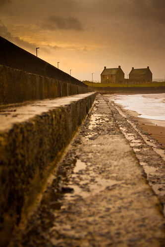 longexposure seascape architecture sunrise coast scotland salt shore prestwick ayrshire saltpans ayrshirecoast