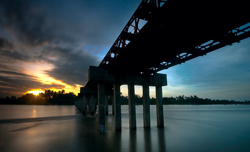 longexposure bridge sunset philippines ako aklan sigma1020mm kalibo aklankameraorg