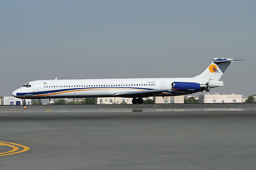 Taban Airlines MD88 UR-CIY