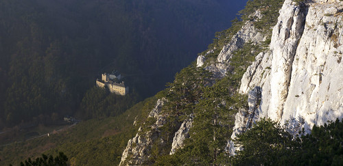 panorama castle austria december 2011 австрия gösing stixenstein