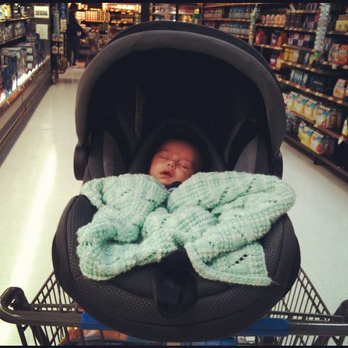 Baby's first Walmart trip